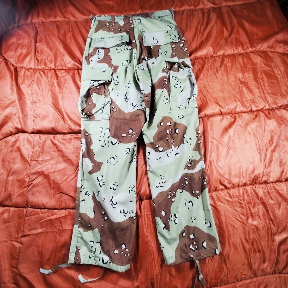 TROUSERS DESERT CAMOUFLAGE PATTERN COMBAT SIZE‎ SMALL 28 x 28 - Picture 12 of 12